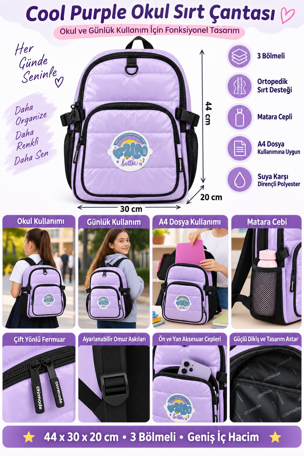 Chımola Cool Purple 17
