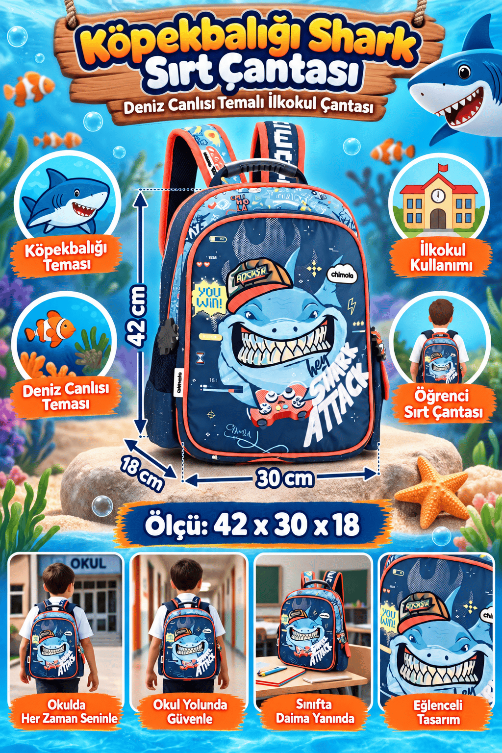Chımola Shark 16
