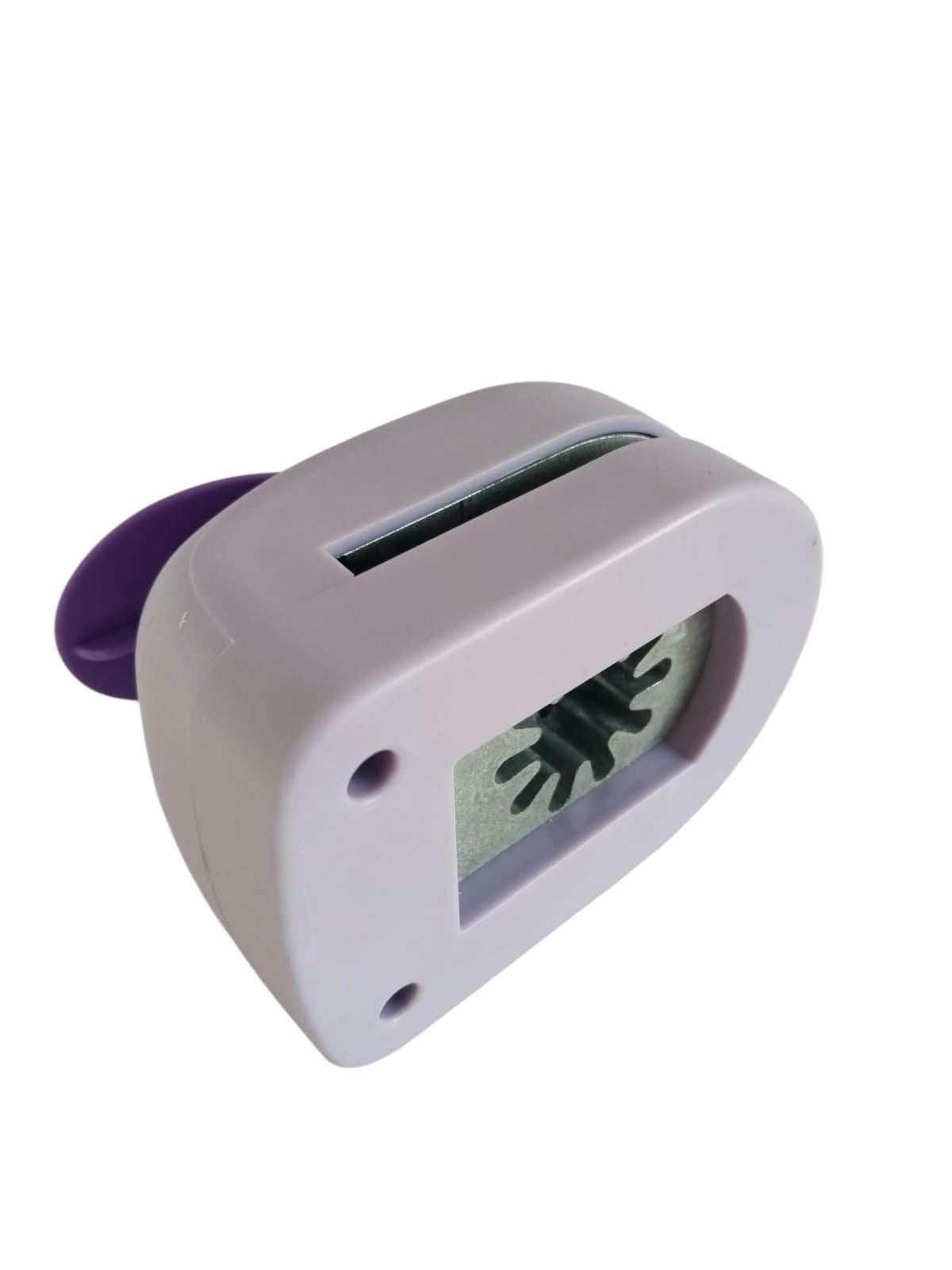 Çiçek desenli 3 boyutlu 3d şekilli delgeç, şekilli punç 3.7cm jumbo boy