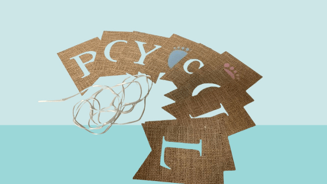 Cinsiyet Banner Cinsiyet Jüt Görünümlü Boy Girl 10