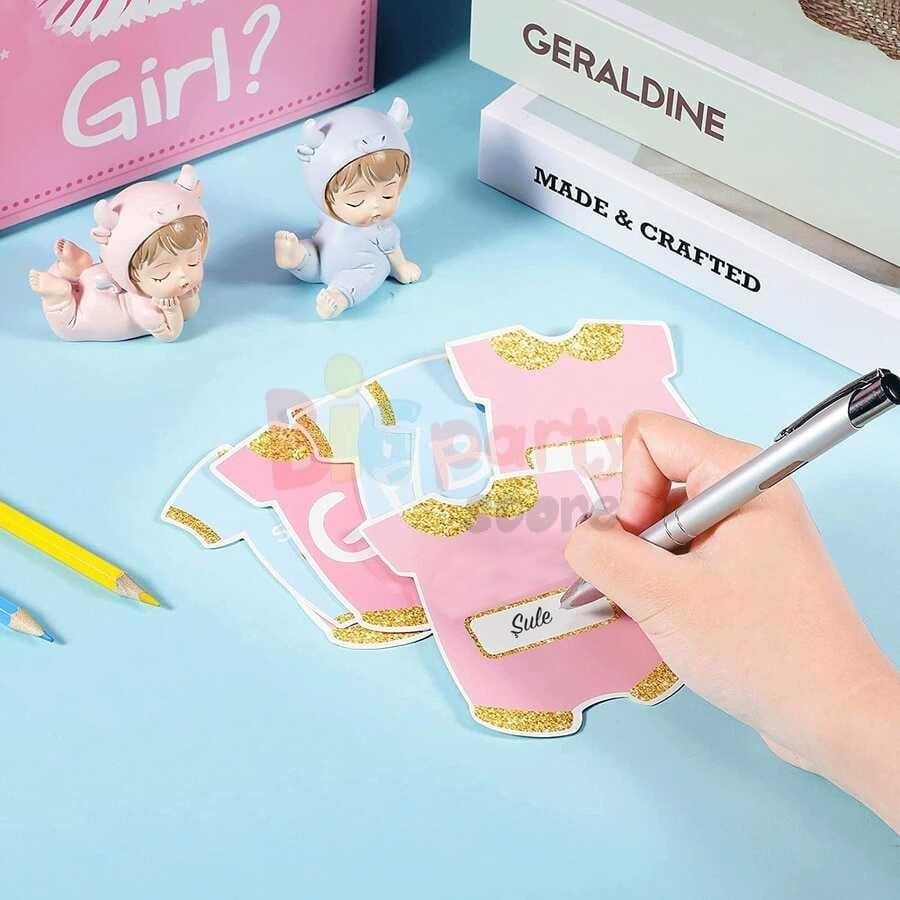 Cinsiyet Belirleme Partisi Bebek Cinsiyet Tahmin Kutusu 19*19 Cm Cinsiyet Partisi Organizasyon Süs