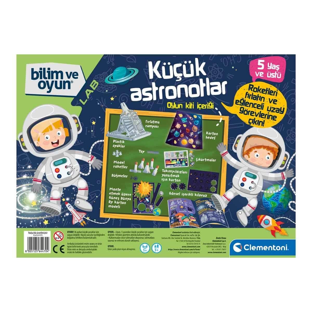 Clementoni Küçük astronotlar oyun kitli           