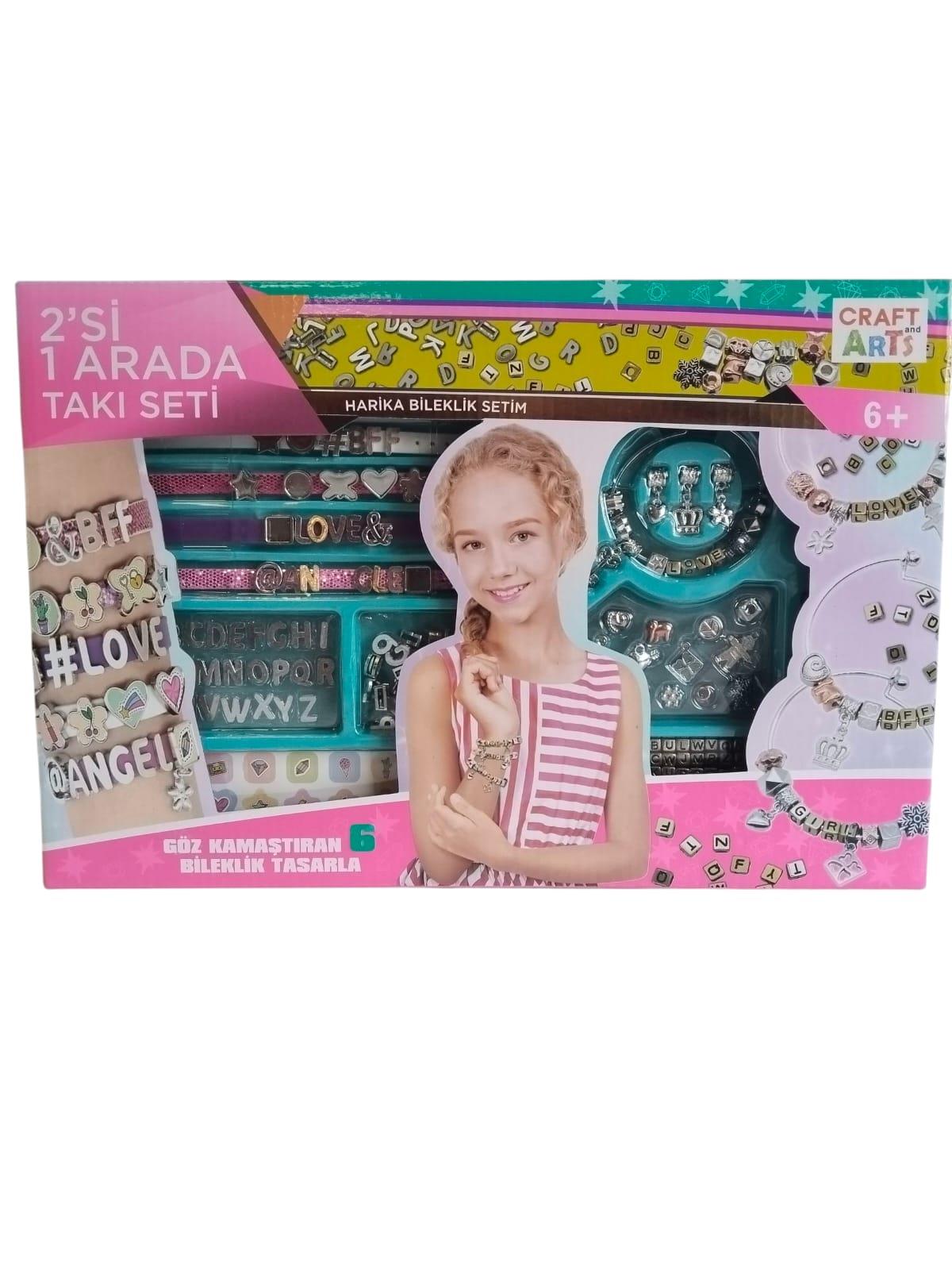 Craft And Arts Kendin Tasarla 2si 1 Arada Takı Seti