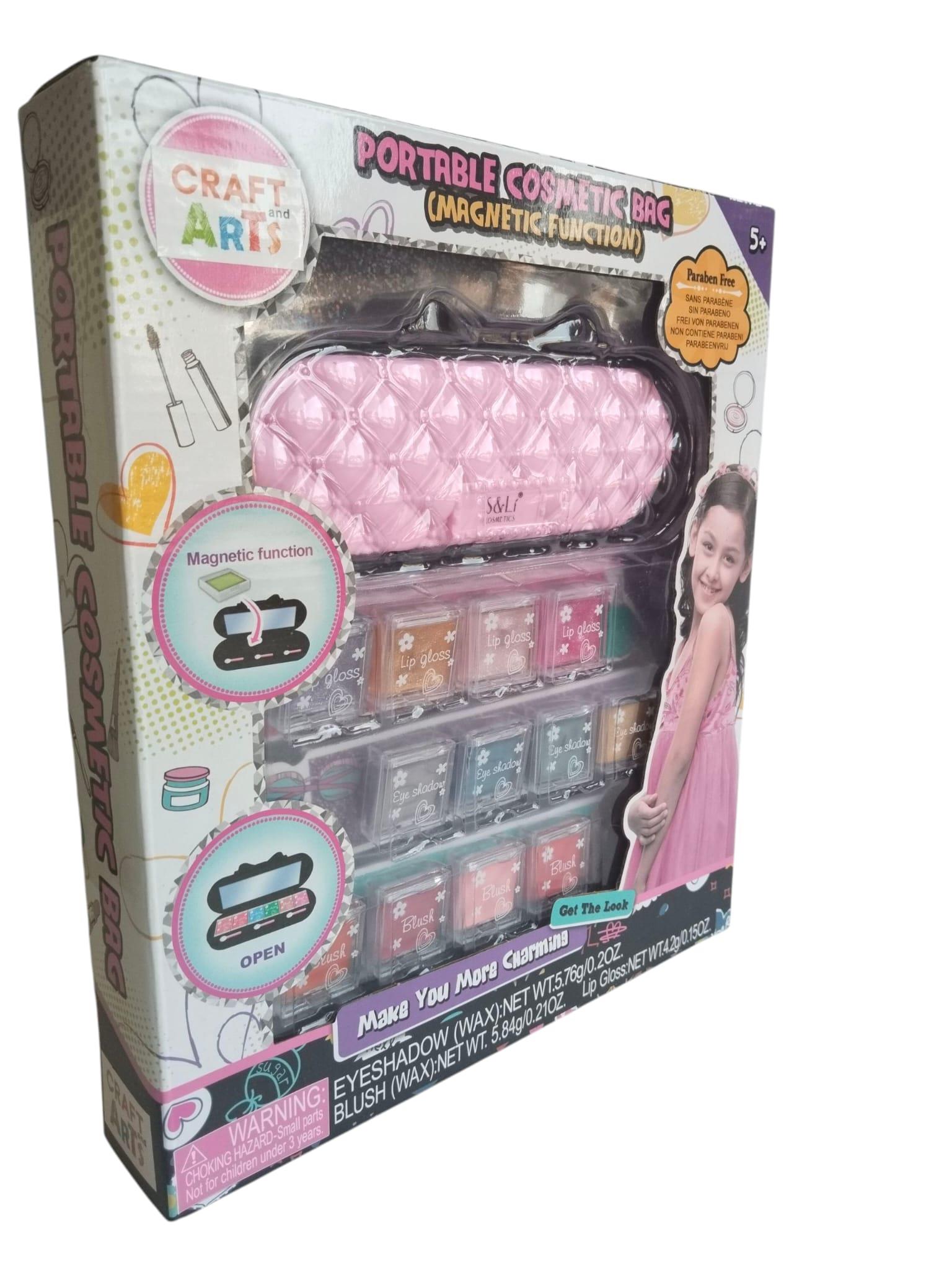 Craft And Arts Makyaj Seti Taşınabilir Kozmetik Çanta