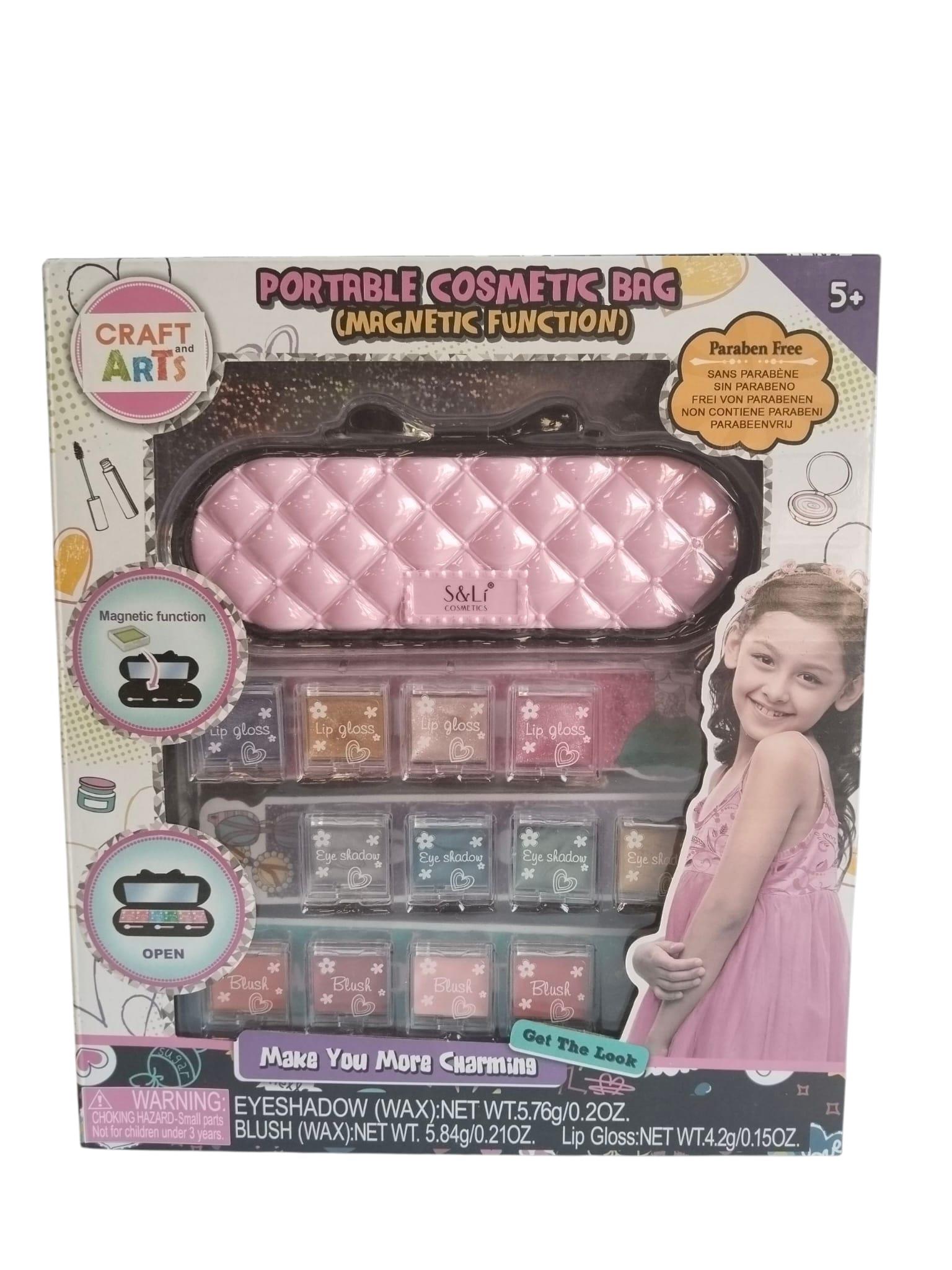 Craft And Arts Makyaj Seti Taşınabilir Kozmetik Çanta