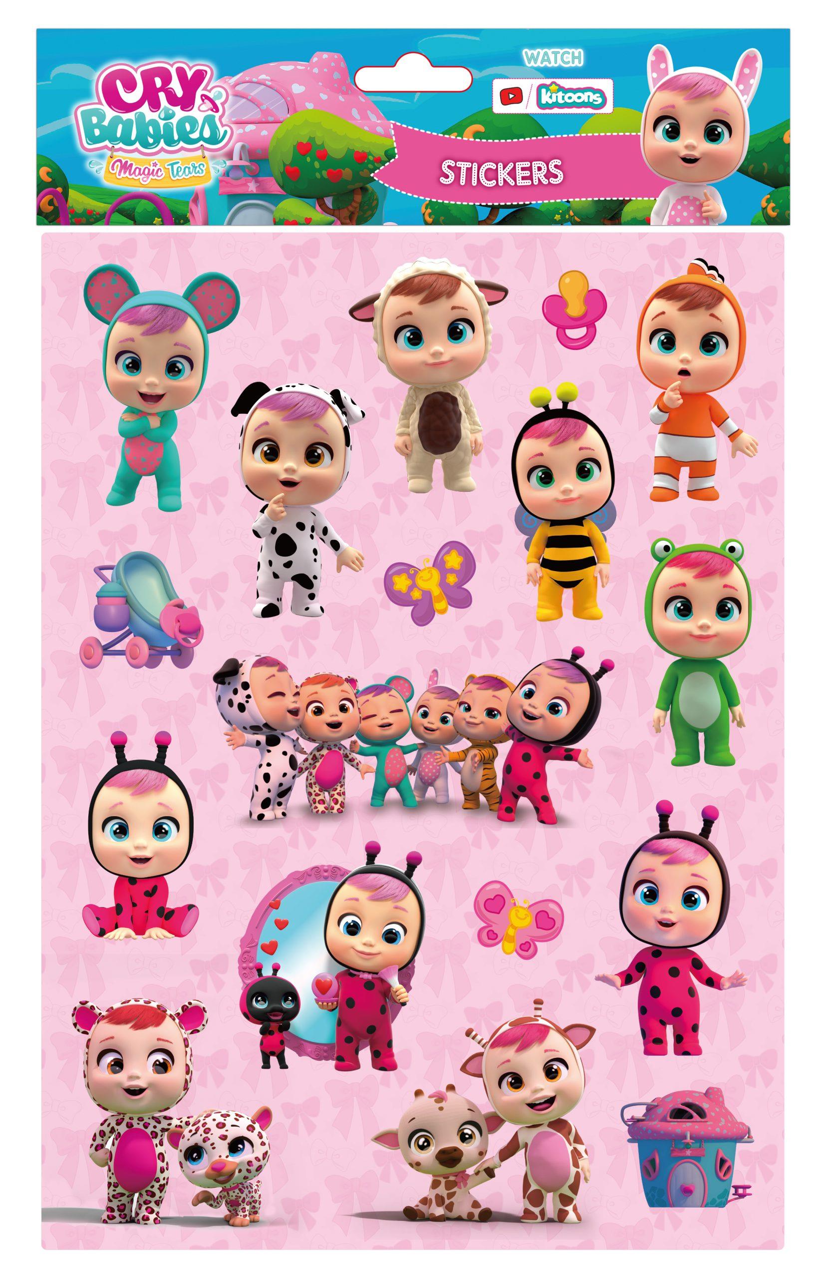 Cry babies  3d stickers CRY-4673       
