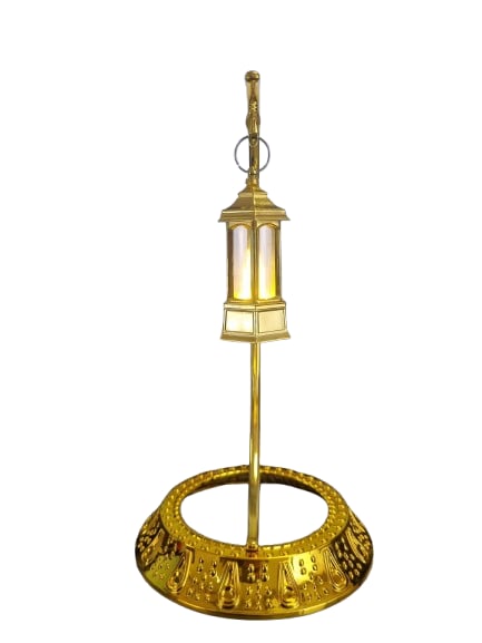 Dekoratif Masa Üstü Hilal Gold ve Kancalı Ramazan Led Lamba set
