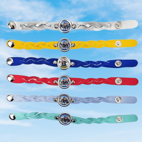 Deri bileklik ROBLOX  6lı paket Çift çıtçıtlı ayarlanabilir  Pinyata İçi  Hediyelik Bileklik