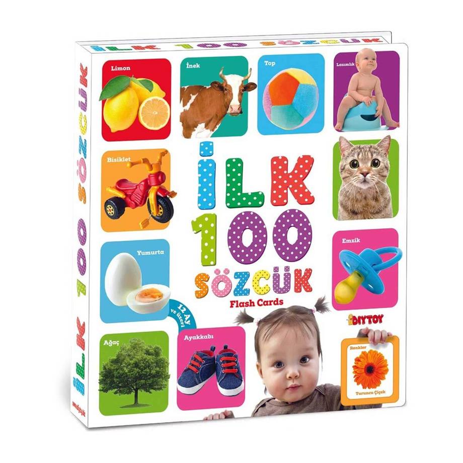 Diytoy İlk 100 Sözcük Flash Card        