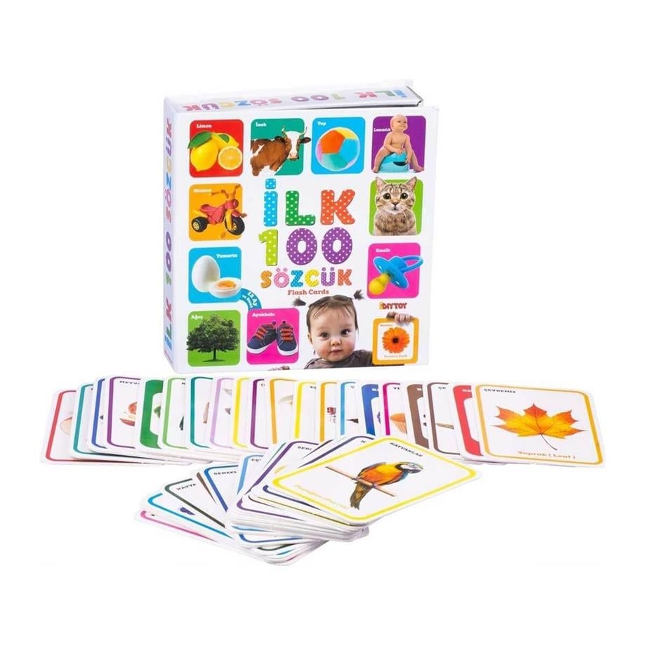 Diytoy İlk 100 Sözcük Flash Card        