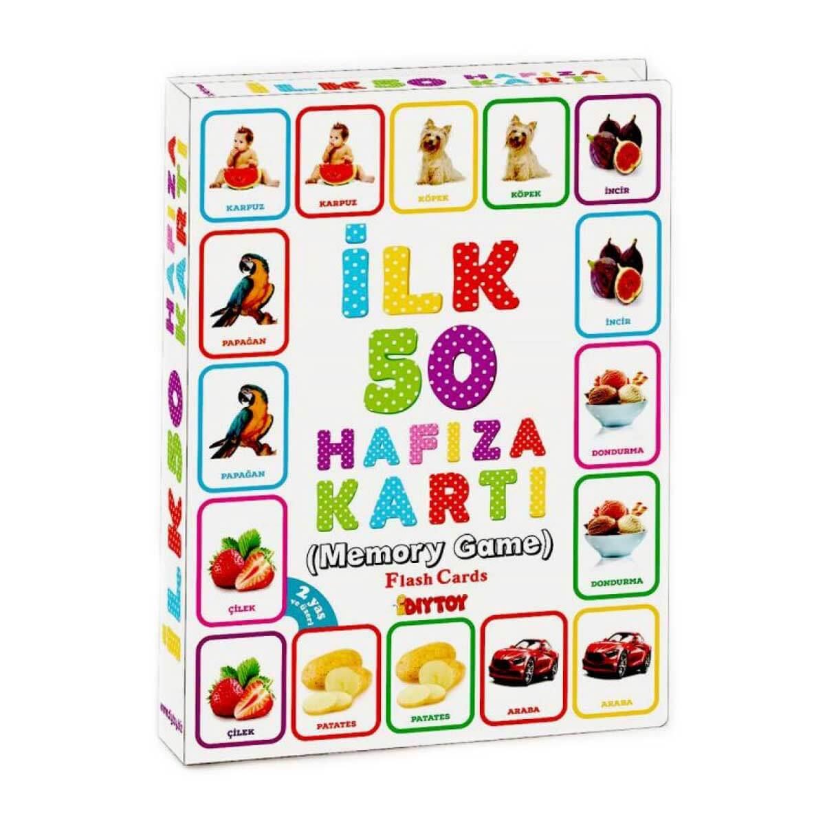 Diytoy İlk 50 Hafıza Kartları Memory