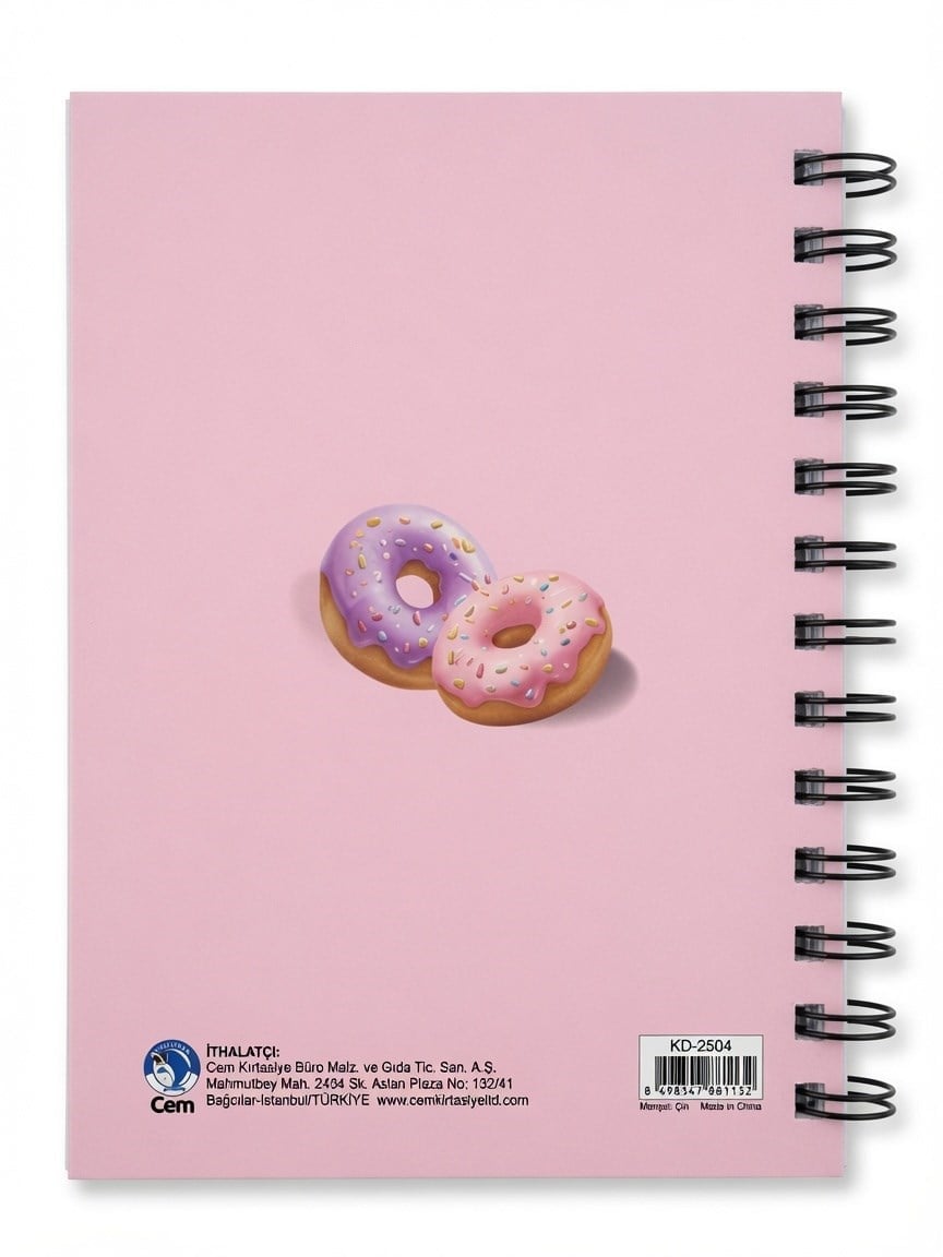 Dolphin KD-2504 Spiralli Defter -12-