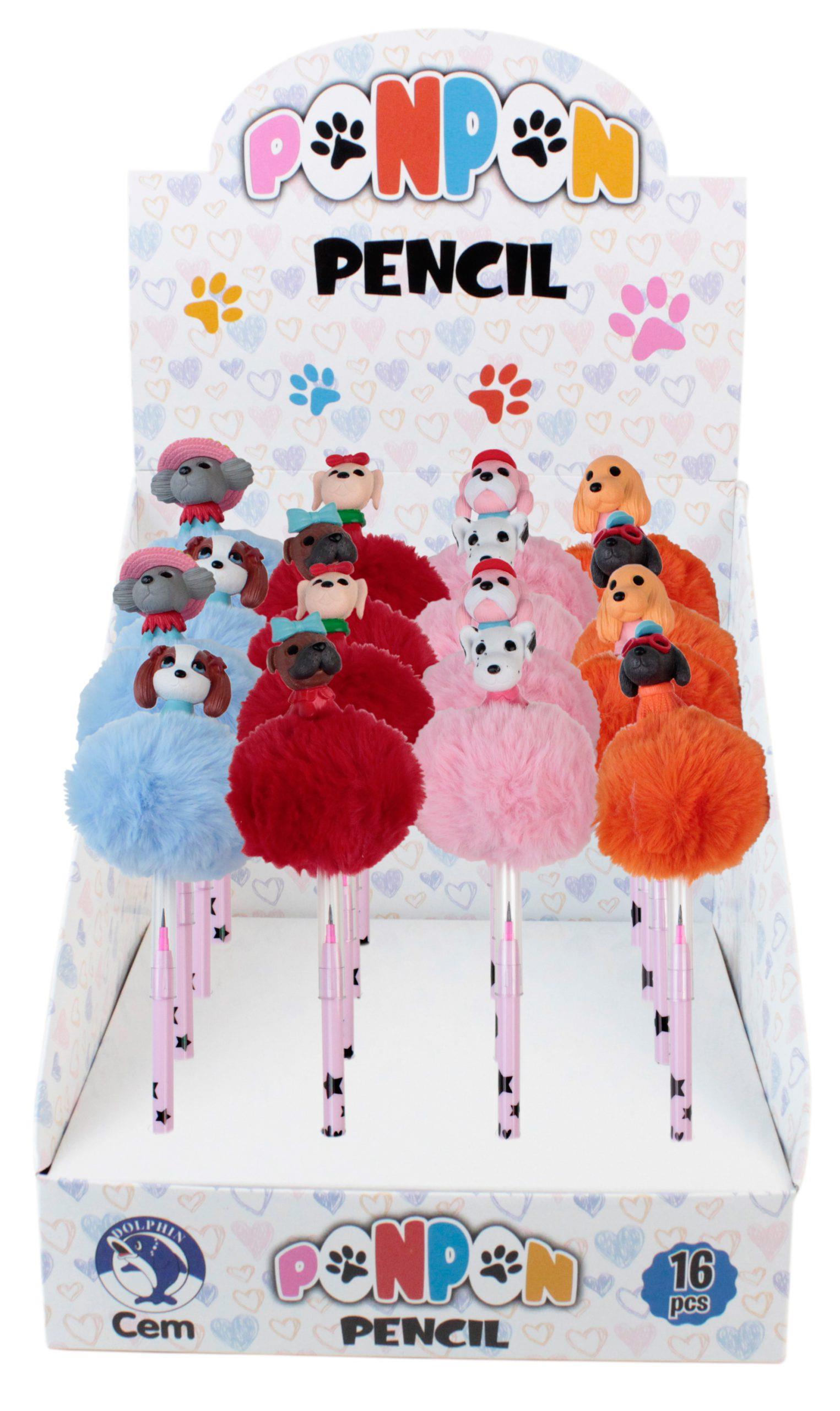 Dolphin yumurtlayan kalem köpek başlık PonponPOP-2