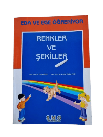 Eda Ege Öğreniyor- Renkler ve Şekiller 96 sayfa okul öncesi etkinlik, aktivite ve kavram kitabı