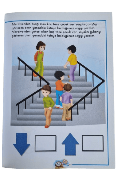 Eda Ege Öğreniyor- Zıt Kavramlar 96 sayfa okul öncesi etkinlik, aktivite ve kavram kitabı