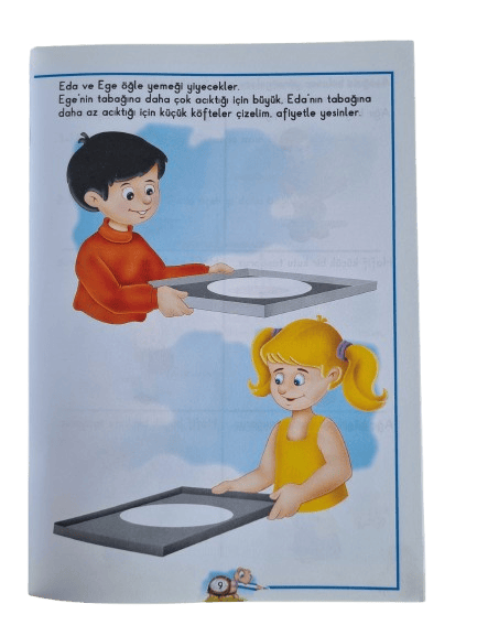 Eda Ege Öğreniyor- Zıt Kavramlar 96 sayfa okul öncesi etkinlik, aktivite ve kavram kitabı