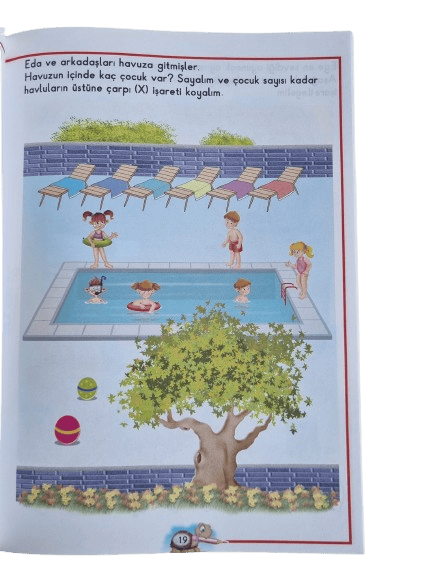 Eda ve Ege Öğreniyor ile Görsel Algılama ve görsel Dikkat(96 sayfa) okul öncesi aktivite ve etkinlik kitabı