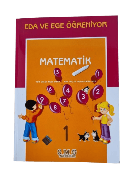 Eda ve Ege Öğreniyor Matematik 1 (1-10)  (112 sayfa ) okul öncesi etkinlik ve aktivite kitabı