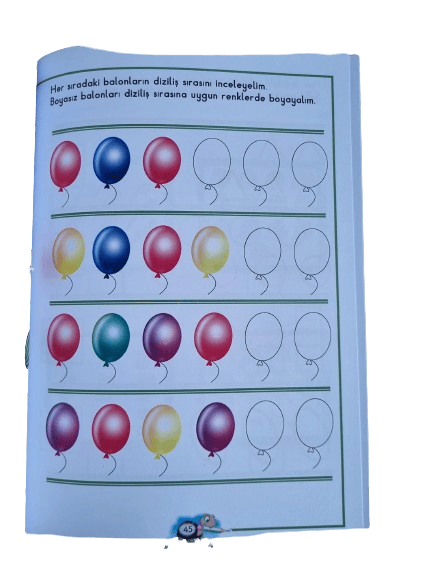 Eda ve Ege Öğreniyor Matematik 2  (10-20) Zor Matematik (64 sf) okul öncesi aktivite ve etkinlik kitabı