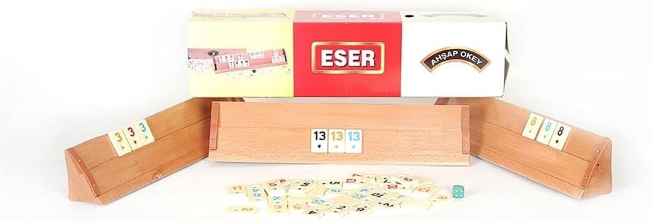Eser Ahşap Okey Takımı