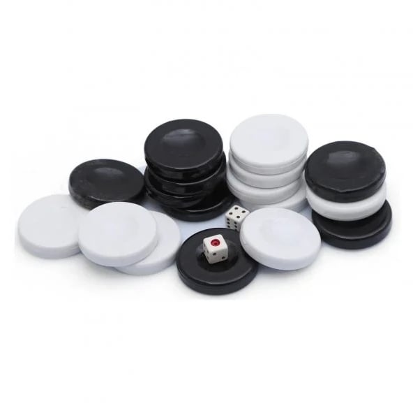 Eser tavla pulu No:2 plastik Zar hediyeli