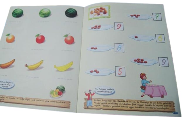 Evliya Çelebi Bölgelere Yolculuk 7 kitap 7 bölge sırada dışı okul öncesi eğitim seti Set