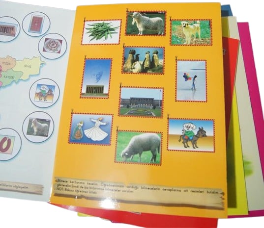 Evliya Çelebi Bölgelere Yolculuk 7 kitap 7 bölge sırada dışı okul öncesi eğitim seti Set