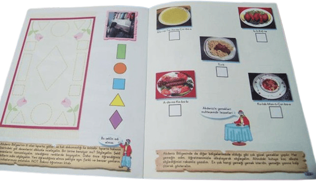 Evliya Çelebi Bölgelere Yolculuk 7 kitap 7 bölge sırada dışı okul öncesi eğitim seti Set