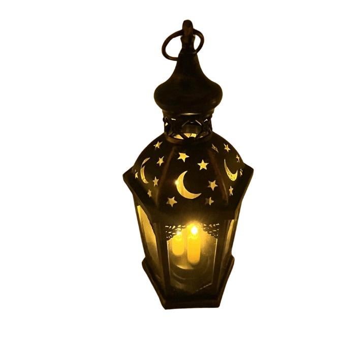 Fener Ledli Eskitme Model 43 Cm Lüks Pilli PİL İÇİNDE