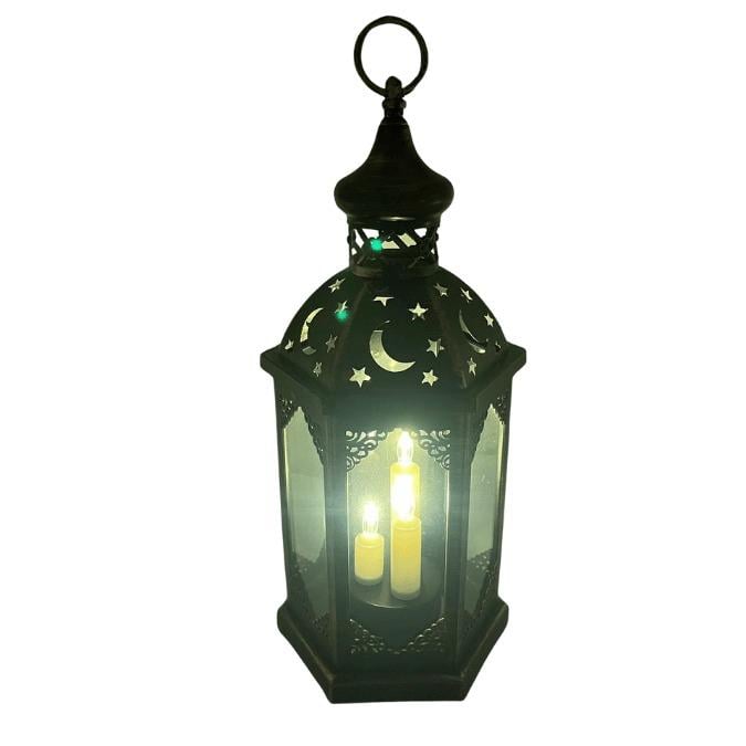 Fener Ledli Eskitme Model 43 Cm Lüks Pilli PİL İÇİNDE