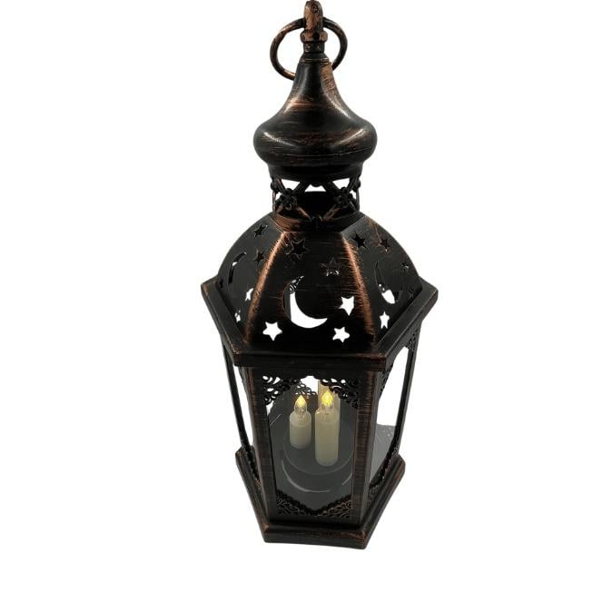 Fener Ledli Eskitme Model 43 Cm Lüks Pilli PİL İÇİNDE