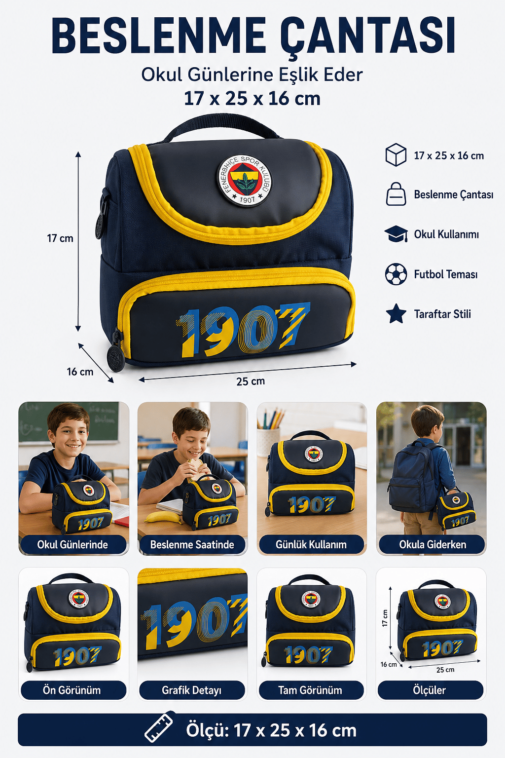 Fenerbahçe 1907 Beslenme Çantası 25745