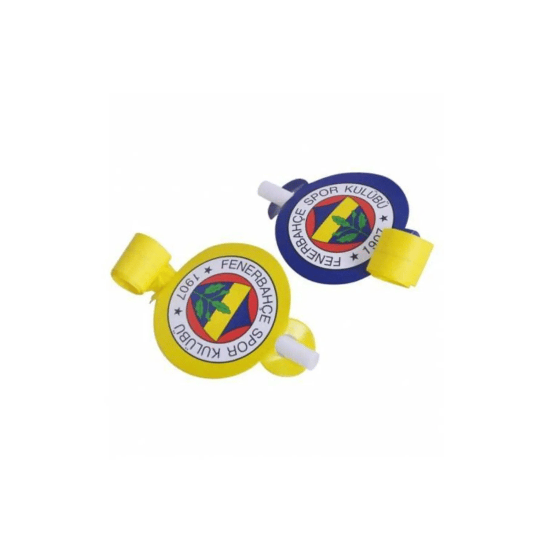 Fenerbahçe  kaynana dili, parti düdüğü,(6lı paket) uzayan parti düdüğü,uzat çek düdük f