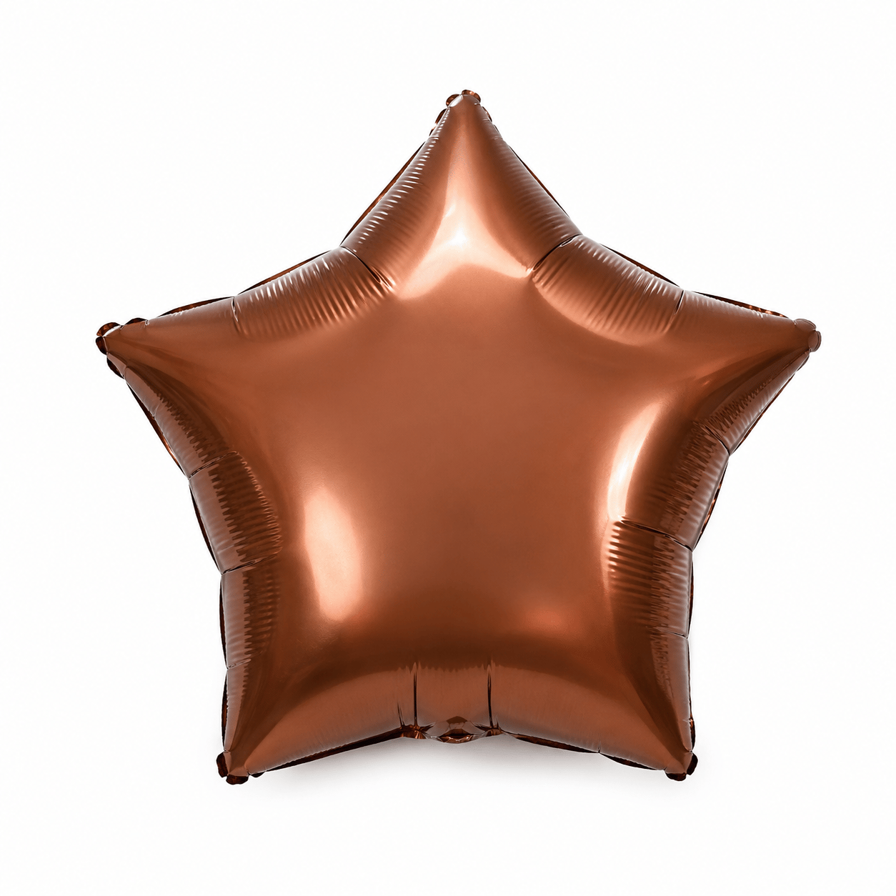 Folyo Balon 18 inç 45cm YILDIZ KAHVERENGİ