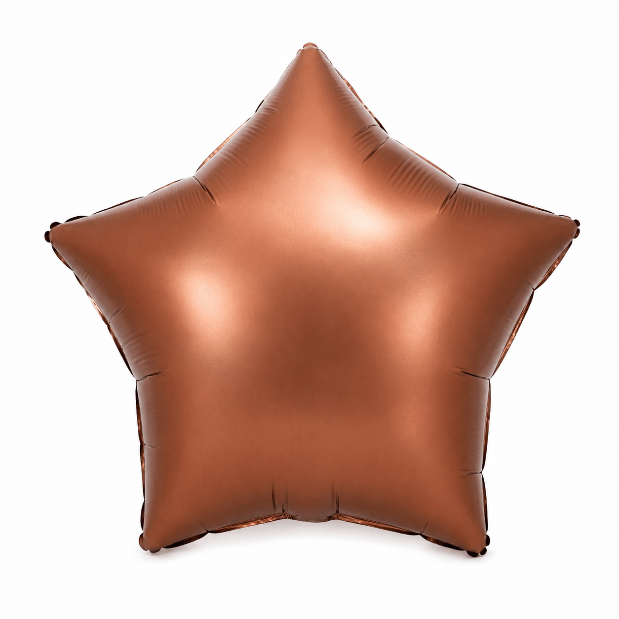 Folyo Balon 18 inç 45cm YILDIZ KAHVERENGİ