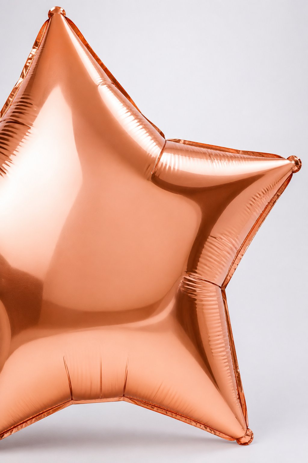 Folyo Balon 18 inç 45cm YILDIZ ROSEGOLD