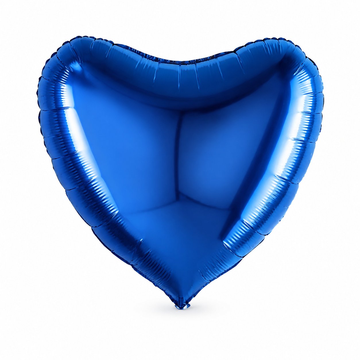 Folyo Balon 18 inç kalp Koyu Mavi