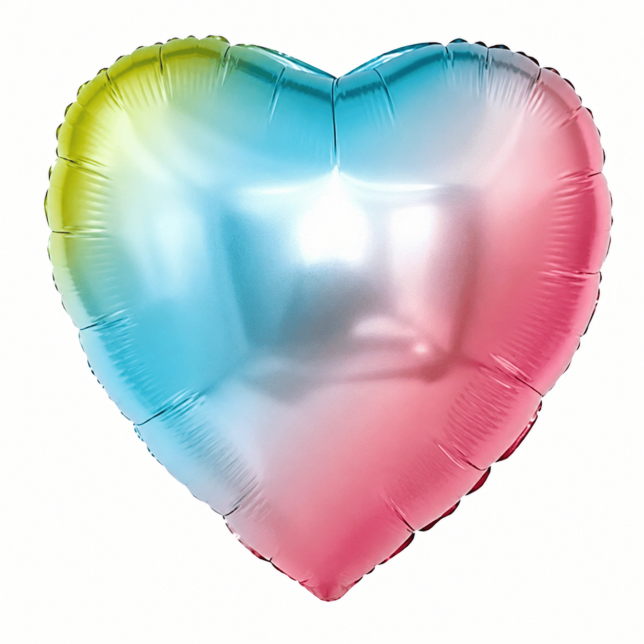 Folyo Balon 18 inç Kalp RAİNBOW