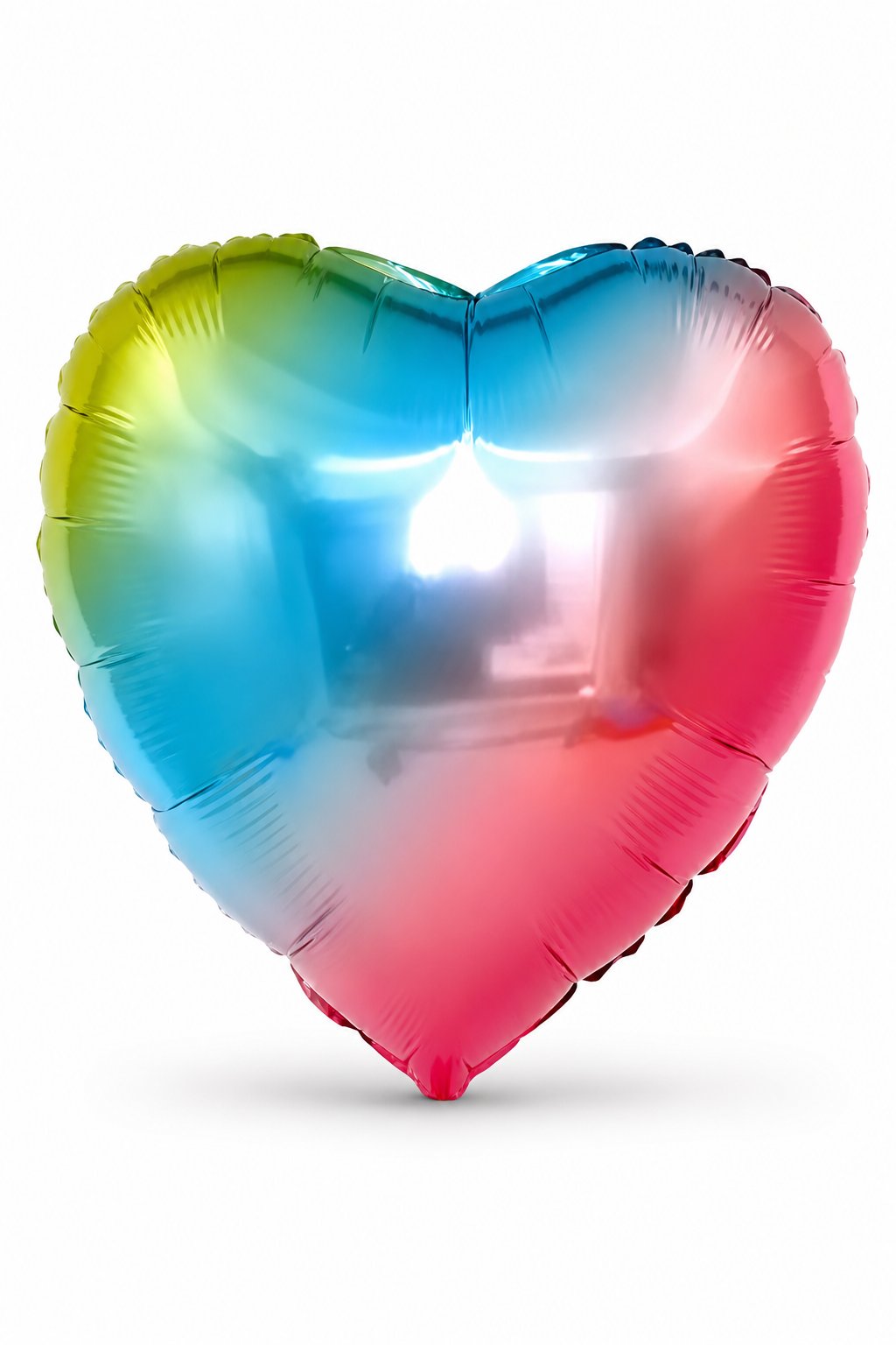 Folyo Balon 24 inç 60cm KALP RAİNBOW
