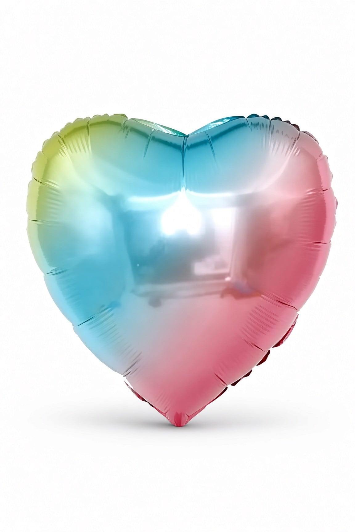 Folyo Balon 24 inç 60cm KALP RAİNBOW