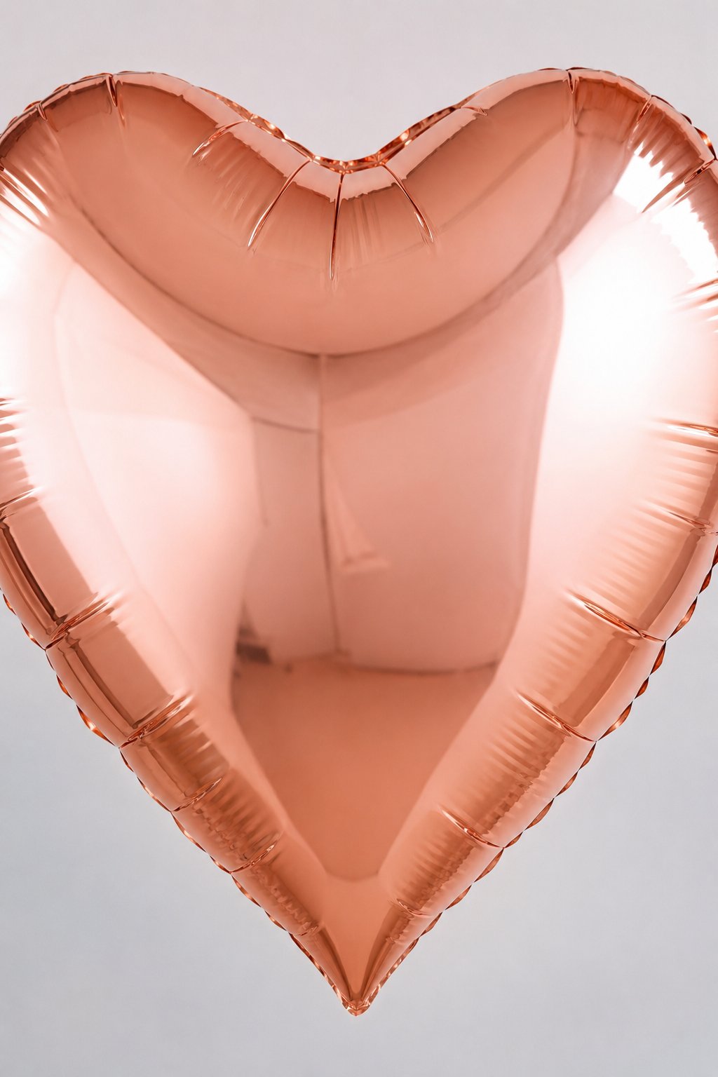 Folyo Balon 24 İnç 60cm KALP ROSEGOLD