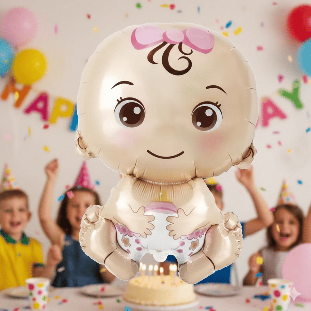 Folyo Balon Baby Girl KIZ ÇOCUĞU 22 İNÇ 74x48