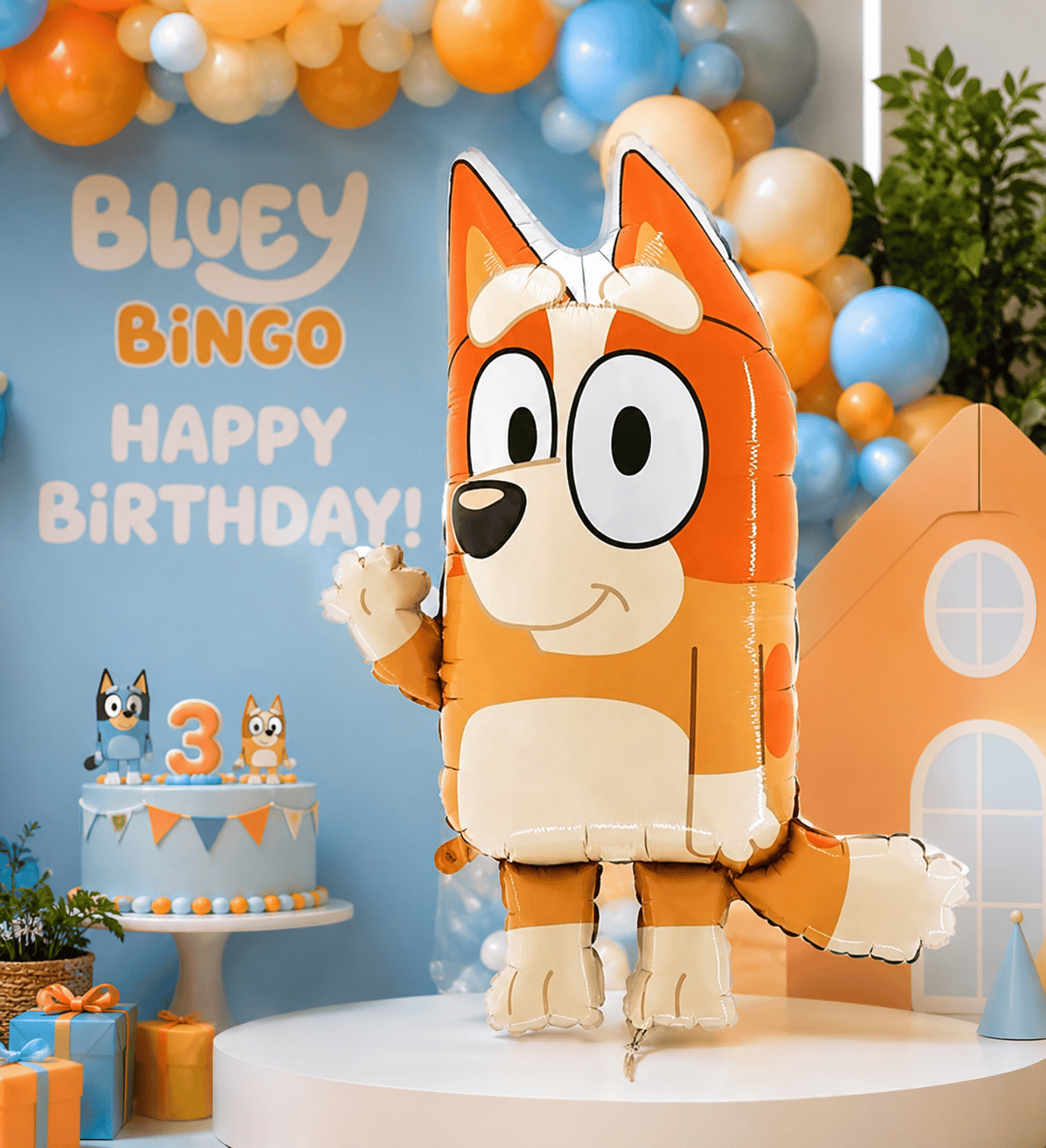 Folyo Balon BLUEY BİNGO 48x66CM