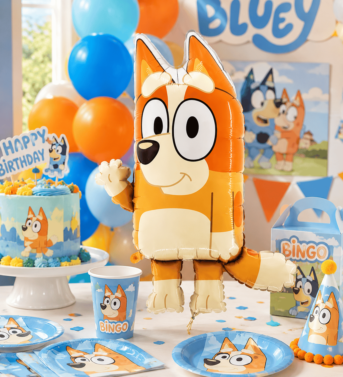 Folyo Balon BLUEY BİNGO 48x66CM