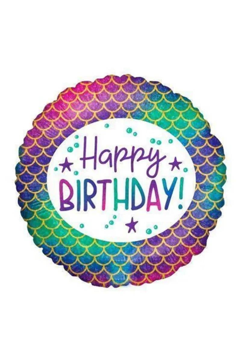 Folyo Balon Deniz Kızı Kuyruğu 3 lü set