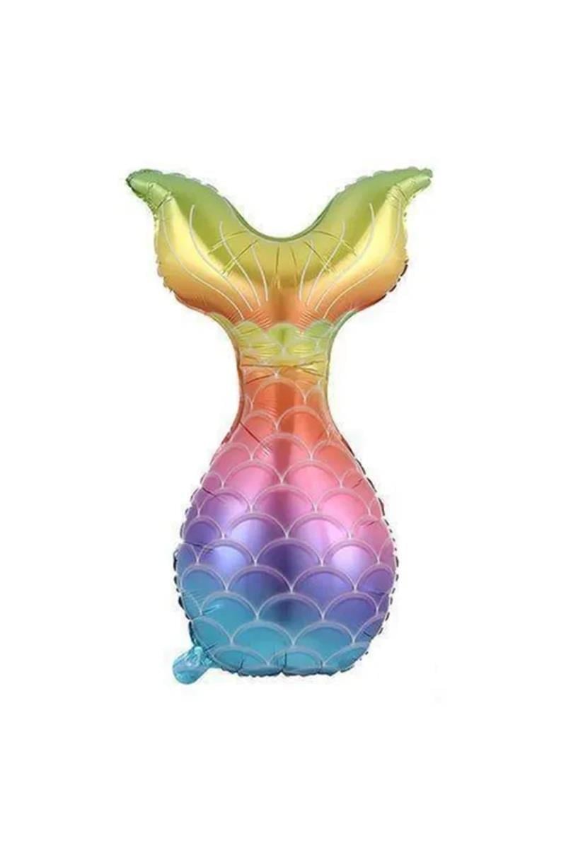 Folyo Balon Deniz Kızı Kuyruğu 3 lü set