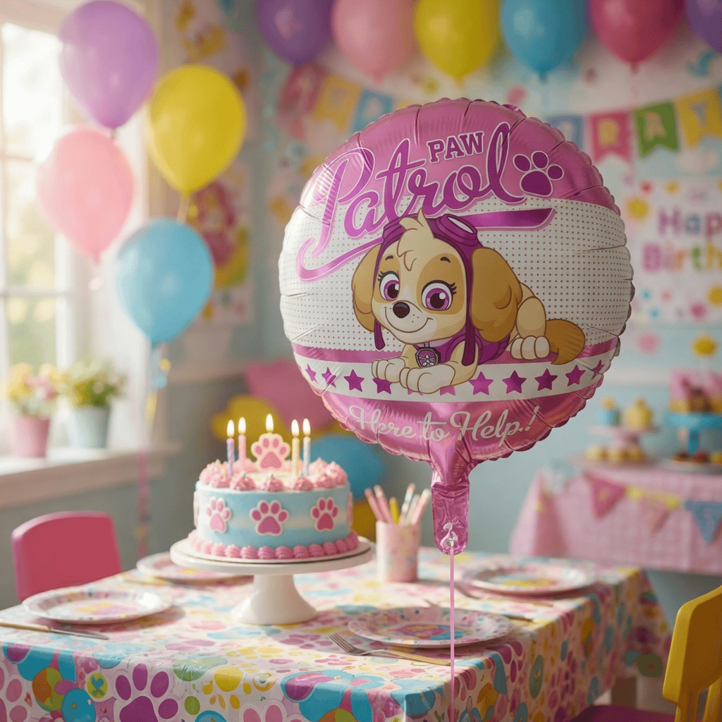 Folyo Balon Folyo Balon -Paw Petrol-SKY 45X45CM