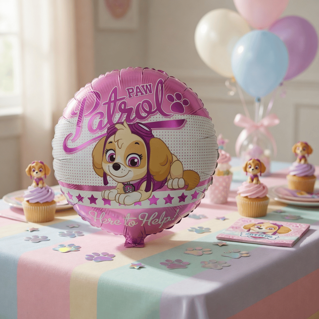 Folyo Balon Folyo Balon -Paw Petrol-SKY 45X45CM