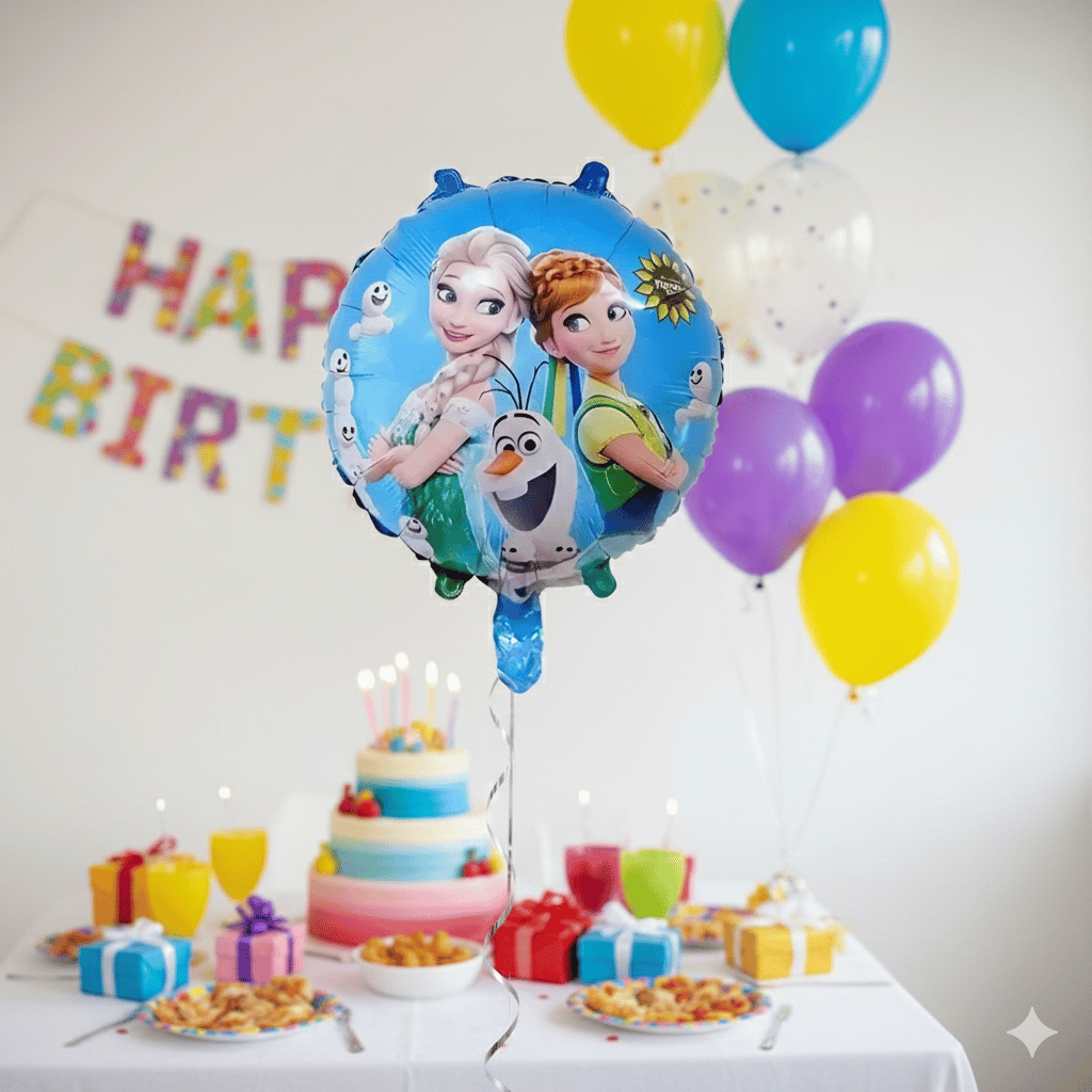 Folyo Balon Frozen Elsa-Anna-Olaf145 cm 18inç