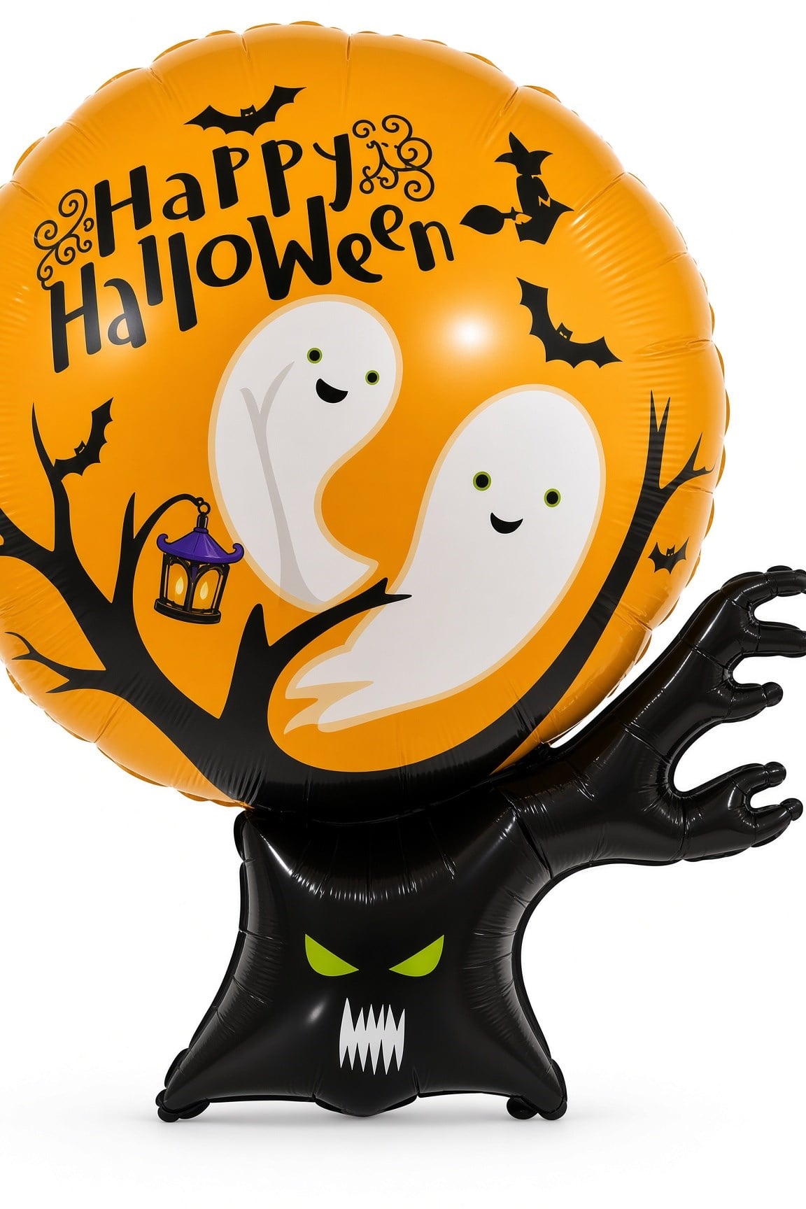Folyo Balon Halloween Ağaçlı folyo balonlu 95*66